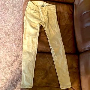 American Eagle Super Stretch Khaki Jeggings